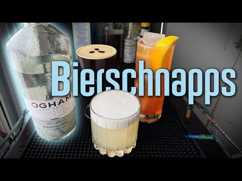 What is BIERSCHNAPPS??? A Spirit made from BEER!