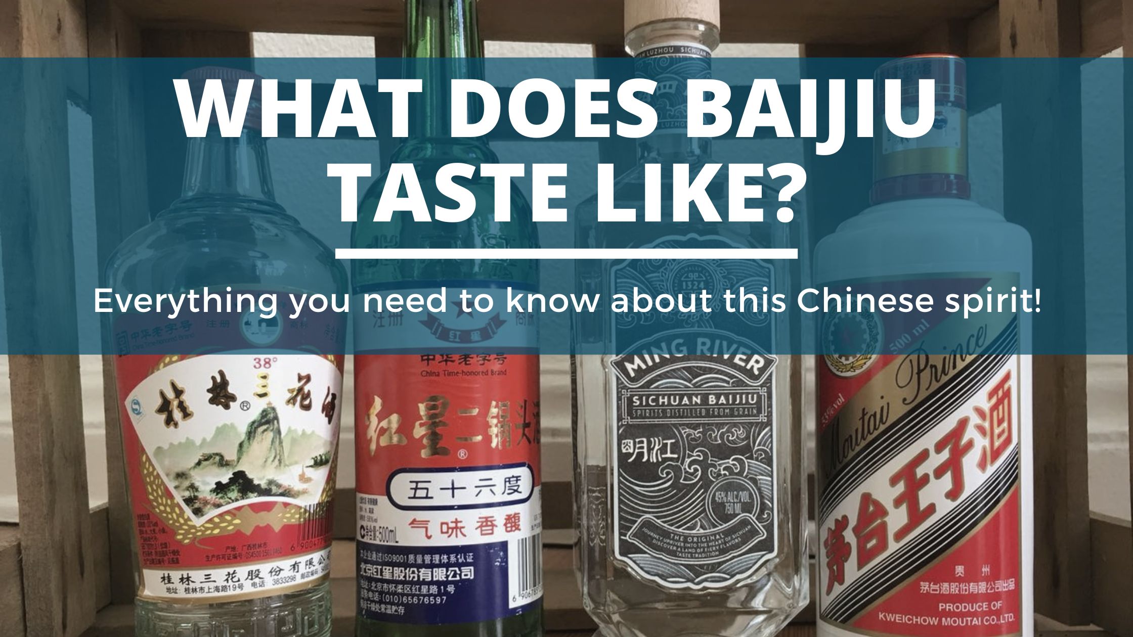 Image of DIY DISTILLING What does baijiu taste like
