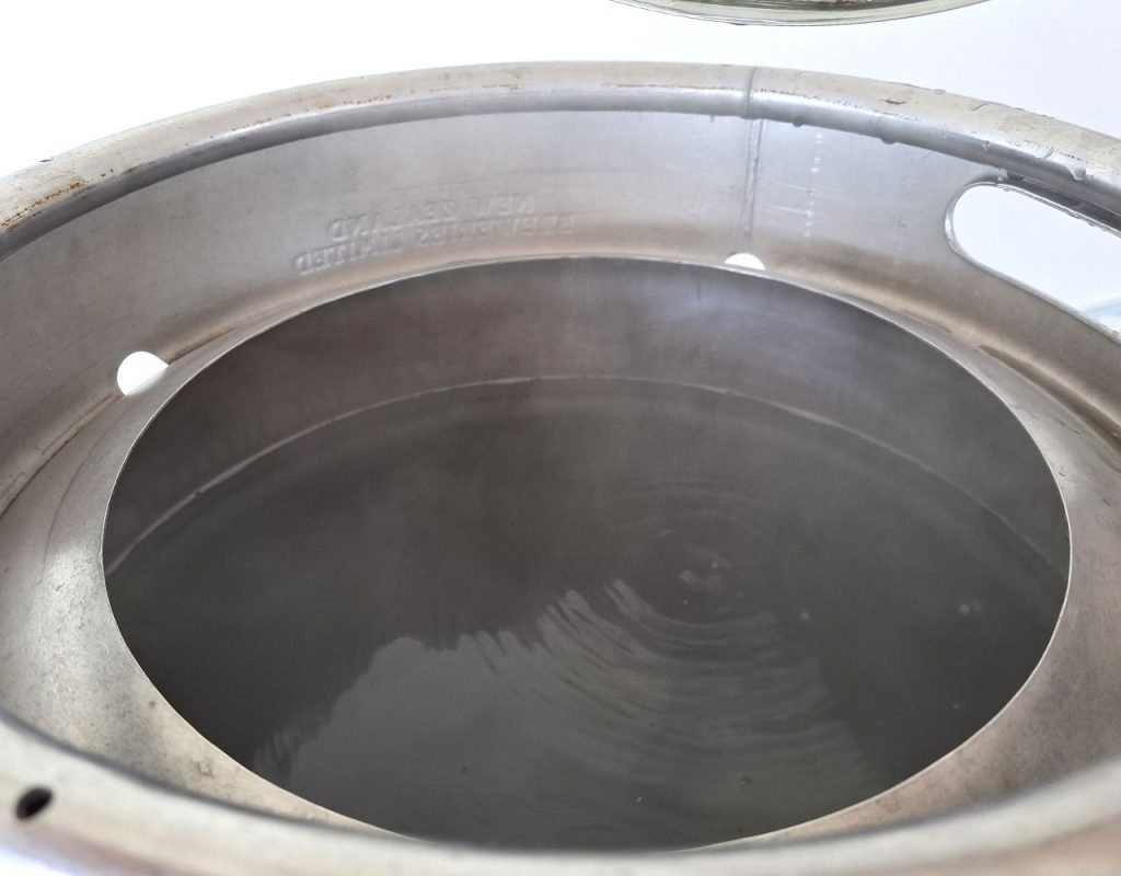 Image of DIY Distilling Heating strike water for the mash process