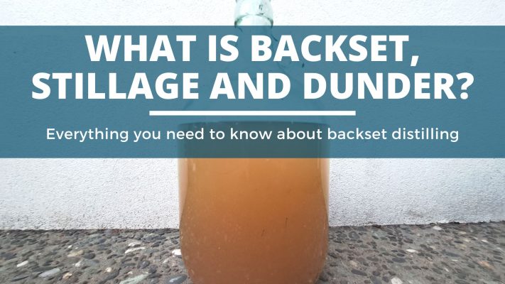 Image of DIY DISTILLING What is backset distilling