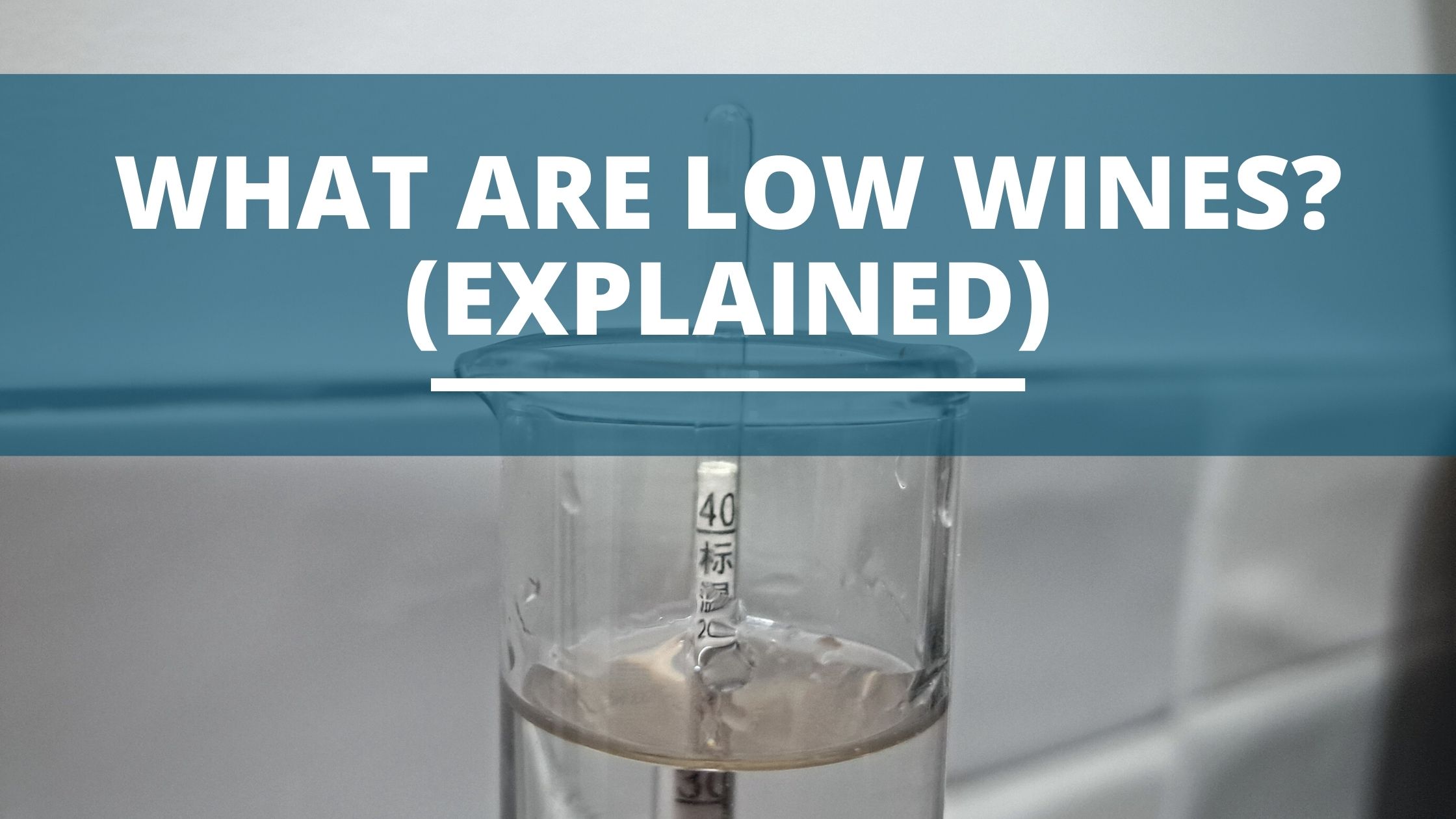Image of DIY DISTILLING what are low wines