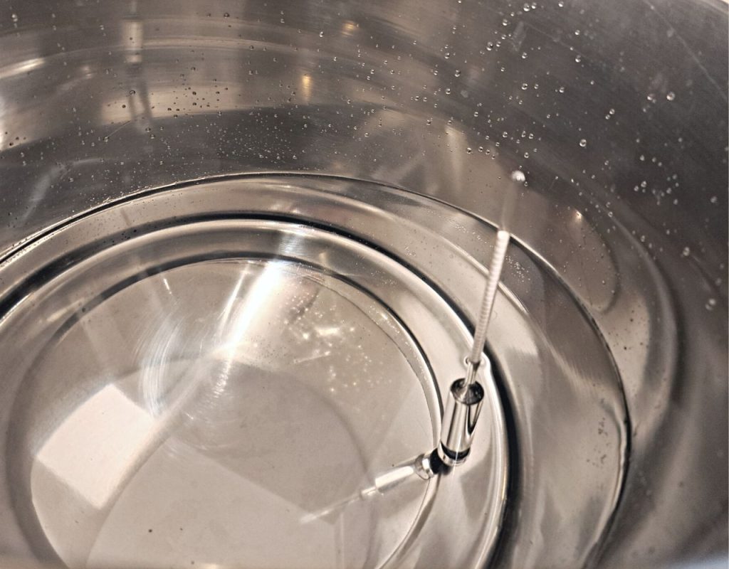 Image of DIY Distilling low wines after first stripping run in my pot still