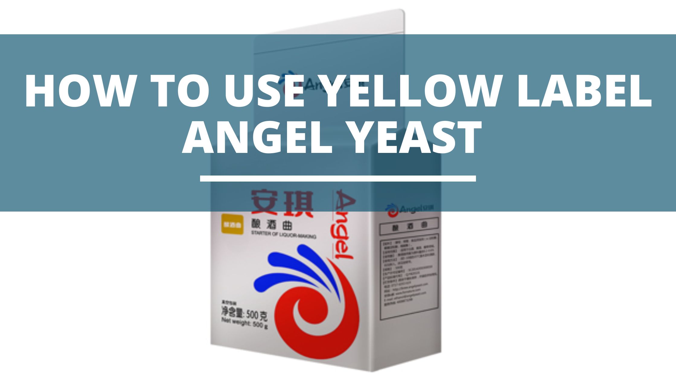 Image of DIY DISTILLING what is yellow label angel yeast and how to use it